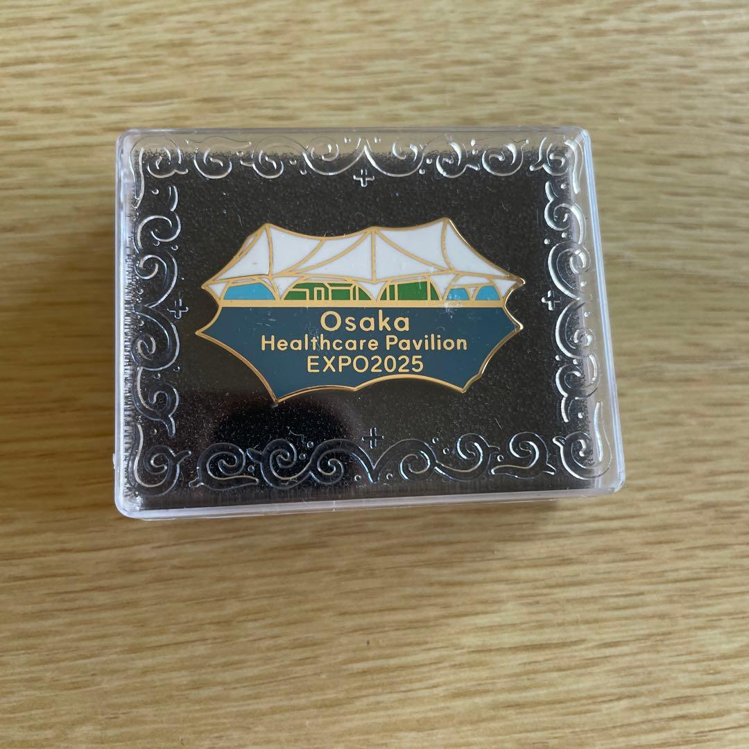 非売品】大阪・関西万博 大阪ヘルスケアパビリオン ピンバッジ - メルカリ