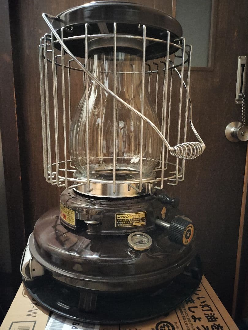 12/31までの出品 替芯つき！ニッセン 日本船舶 対流式石油ストーブ KG-3 12/31までの出品 替芯つき！ニッセン 日本船舶 対流式石油ストーブ KG