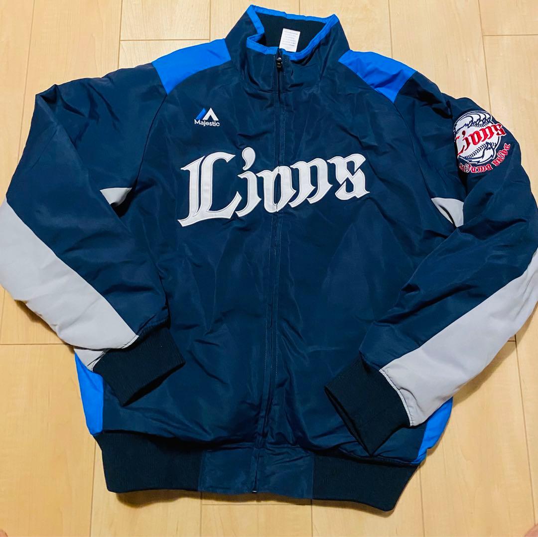 majestic マジェスティック 野球 西武ライオンズ グラコン ジャケット