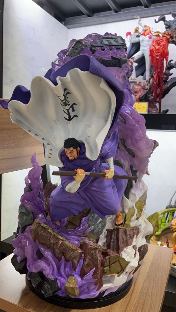 ワンピース 藤虎 ·イッショウ ガレージキット フィギュア1/8POPサイズ