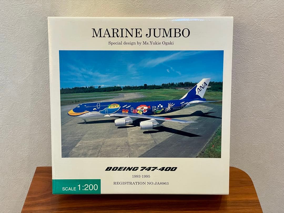 全日空商事 NH20059 747-400D ANA JA8963 新品未使用 Amazon.co.jp: 全日空 ANA JA8963 マリンジャンボ B747-400D 1/400