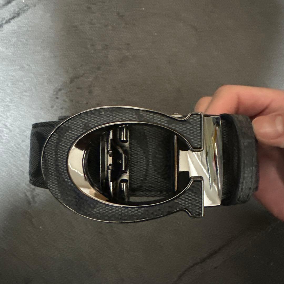 coachベルト黒 - メルカリ