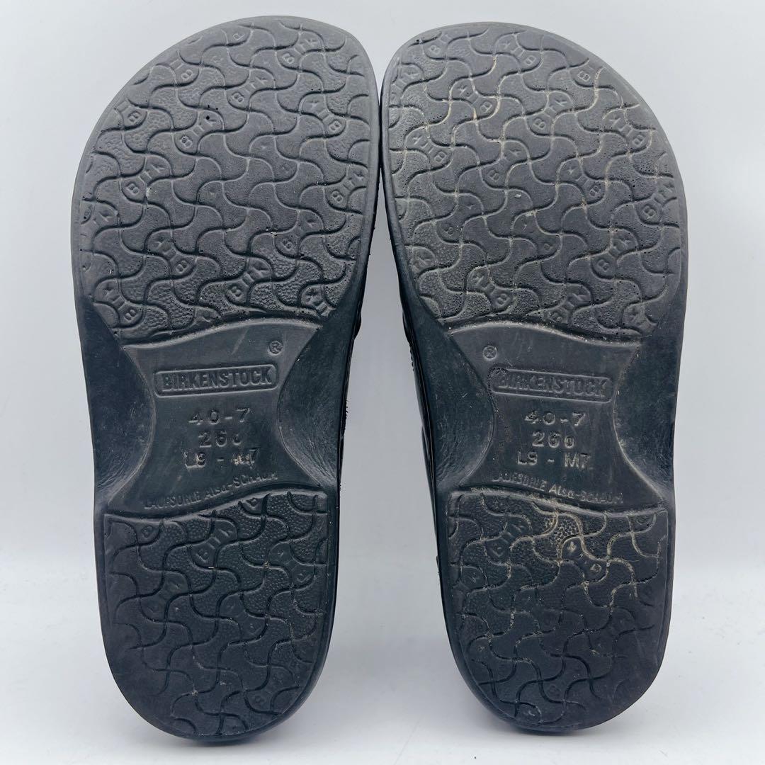 廃盤❗️ビルケンシュトック パサデナ レザー 黒 コンフォート 40