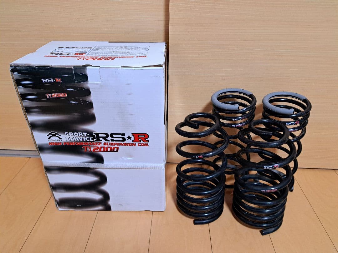 【N401TW】RS★R Ti2000 日産ノートニスモ用(E12) ダウンサス RSR RS-R Ti2000 ダウンサス N401TW 日産 E12 ノートニスモ用 ダウン量