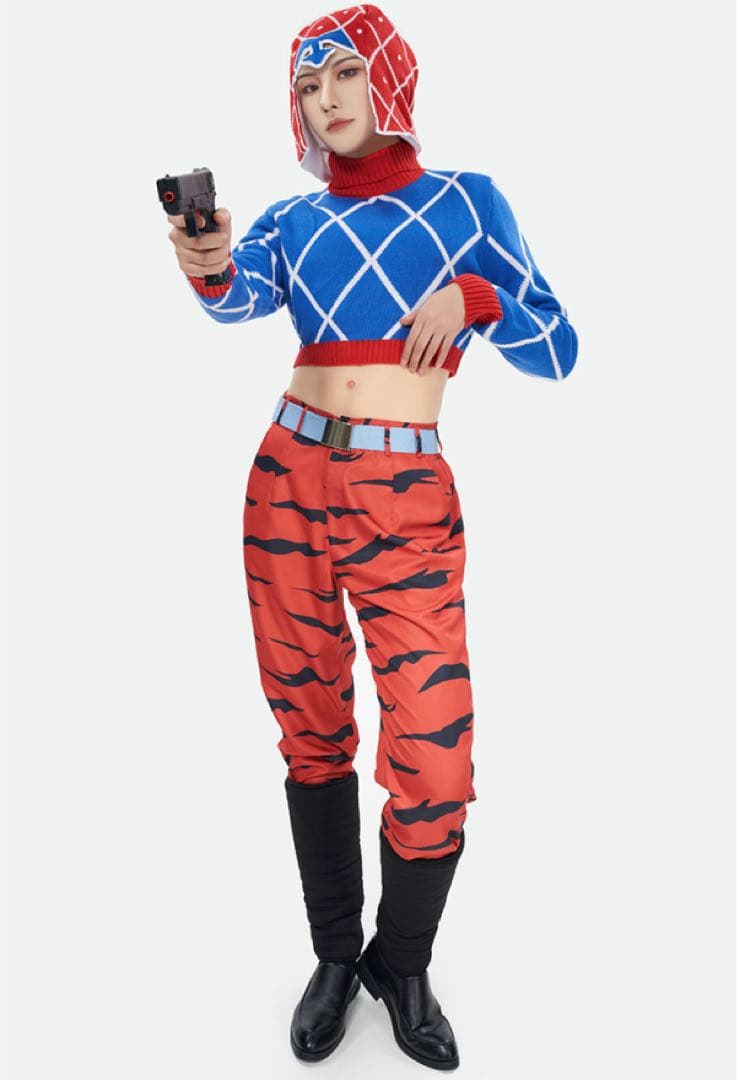 グイード・ミスタ コスプレ衣装 武器付き ジョジョの奇妙な冒険 第5部 グイード・ミスタ コスプレ衣装｜COSONSEN