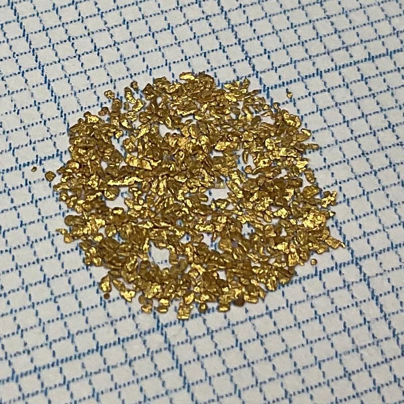 J*Y様 ★砂金★北海道新十津川町　総富地川産★0.184g