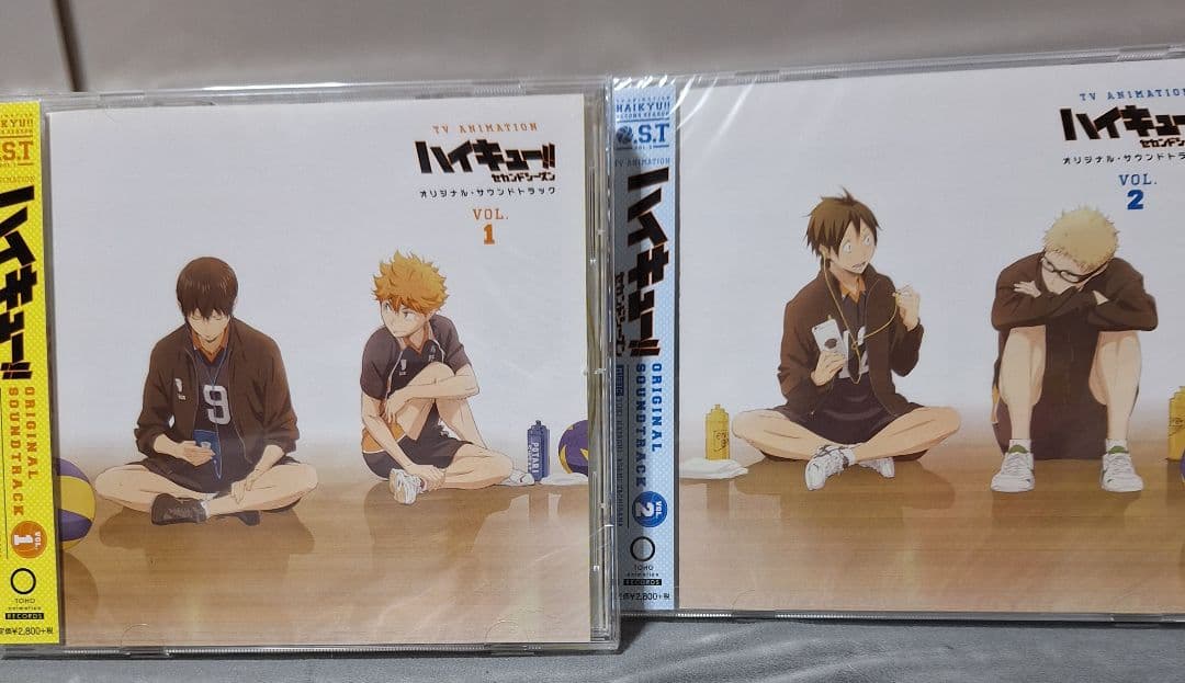 ハイキュー　2ndオリジナルサウンドトラック1、2 TVアニメ『ハイキュー!! セカンドシーズン』オリジナル・サウンド