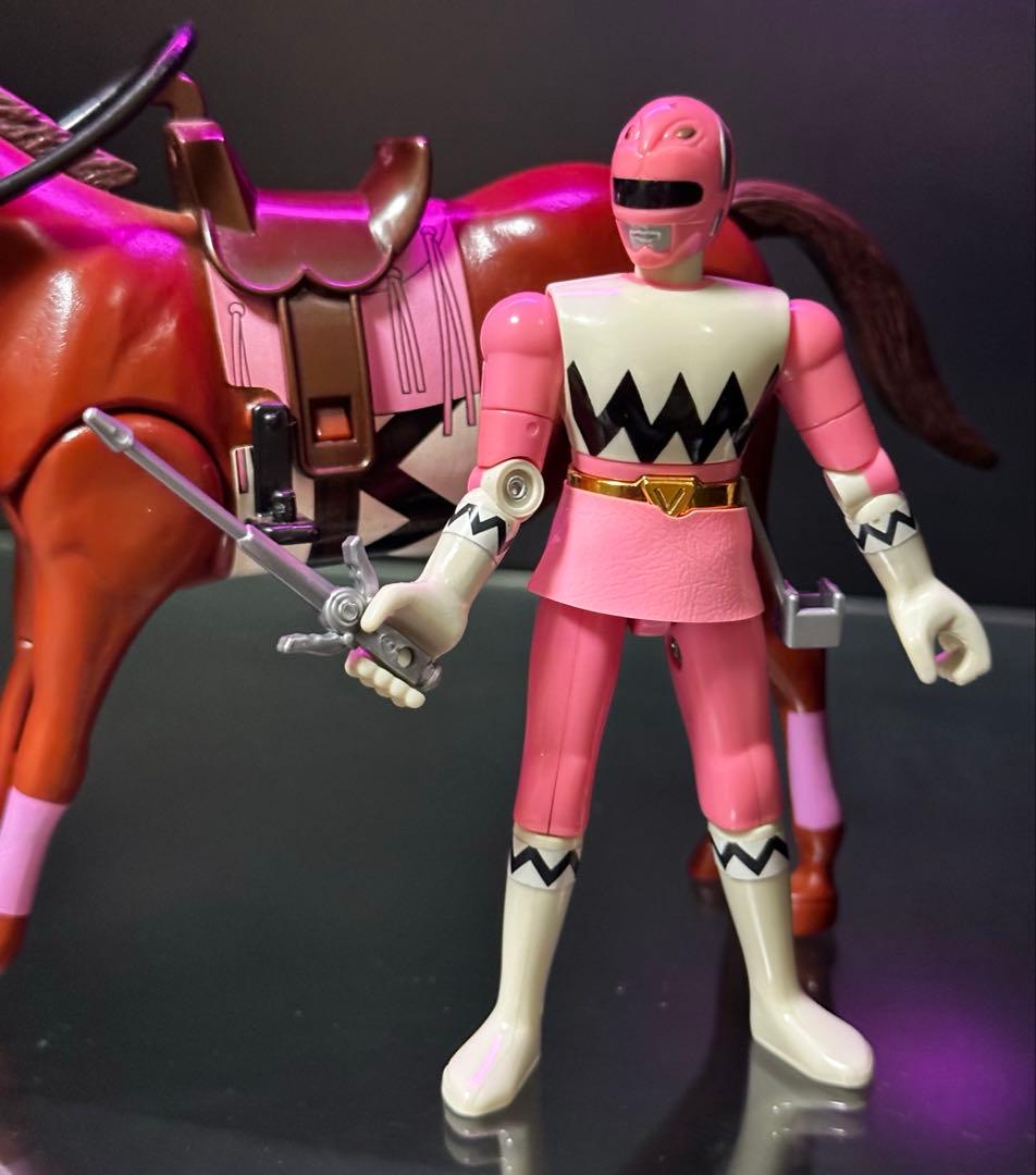 激レア】星獣戦隊 ギンガマン プラデラ獣走馬獣走馬ピンクフラワー