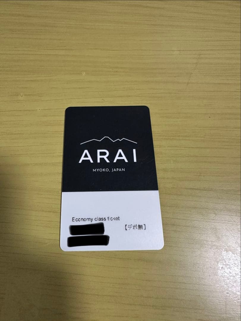 ロッテアライリゾート リフト1日券1枚 エコノミークラス - メルカリ