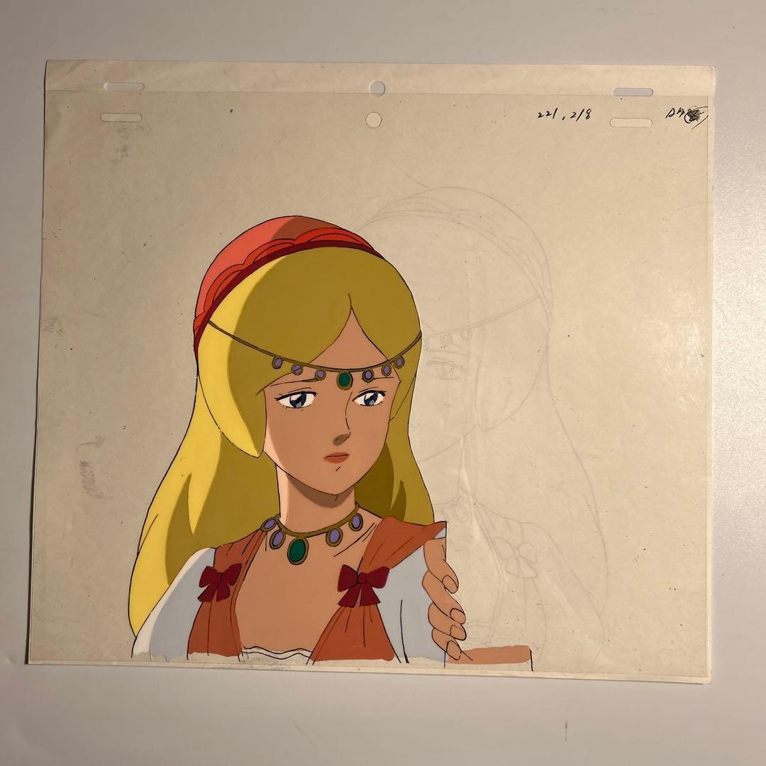 風の中の少女 金髪のジェニー」セル画＋動画 - メルカリ