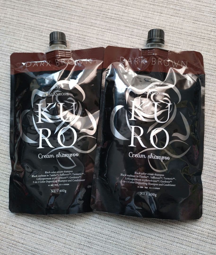 バランローズ KUROクリームシャンプー ダークブラウン 楽天市場】【LINEお友だち追加で500円クーポン】白髪染め シャンプー