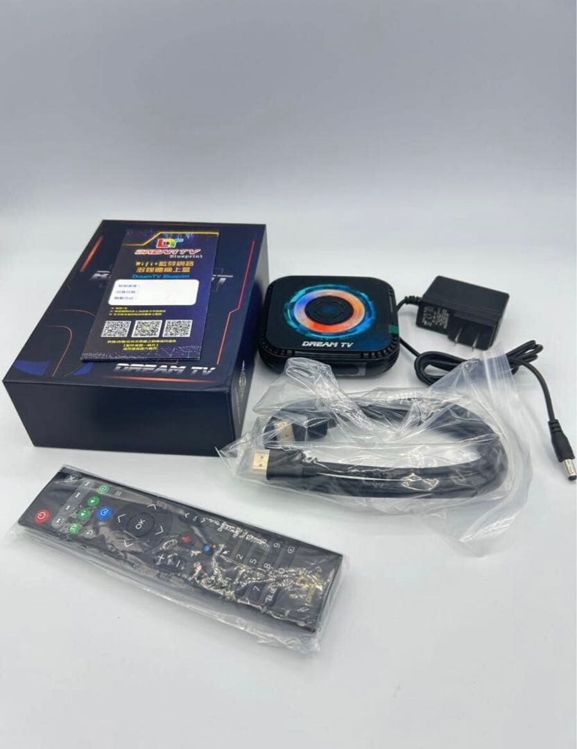 新品夢想TVボック/4K UHD画質/日本語取扱説明書付き/日本初上陸