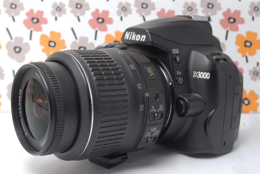 ❤Nikon D3000❤一眼レフカメラ❤卒業式の晴れ舞台に❤撮影基本セット