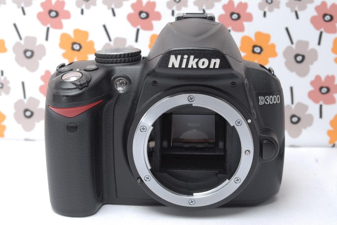 ❤Nikon D3000❤一眼レフカメラ❤卒業式の晴れ舞台に❤撮影基本セット