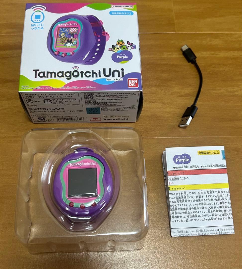 たまごっち　Tamagotchi uni パープル Amazon | バンダイ(BANDAI) Tamagotchi Uni Purple 対象年齢 6才以上