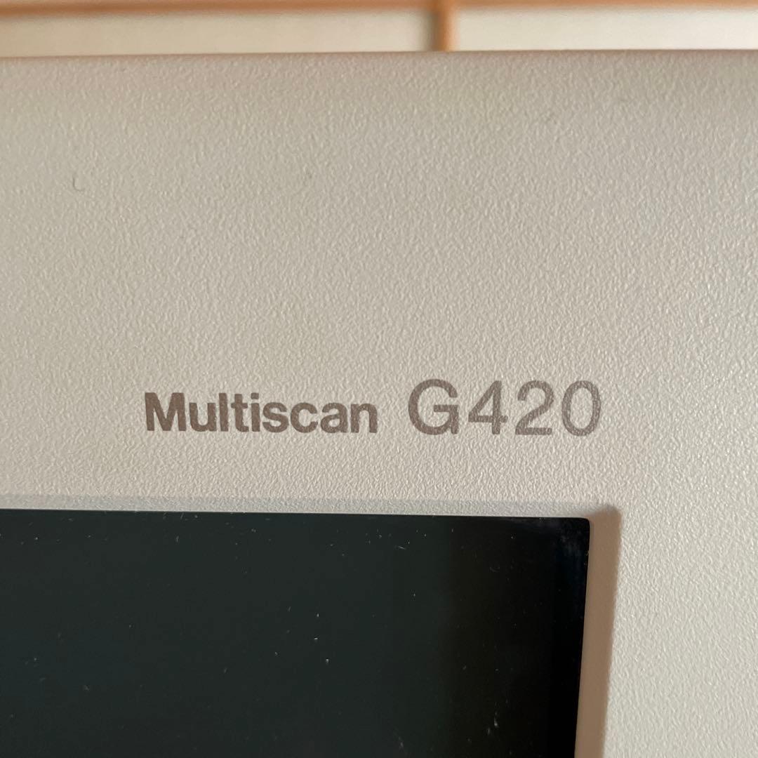 SONY 平面ブラウン管搭載19型トリニトロン ディスプレイCPD-G420