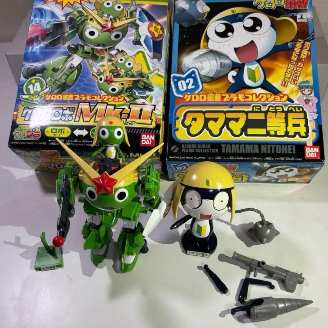 ケロプラ ケロロロボMk-Ⅱ ケロロ軍曹プラモコレクション タママ二等兵