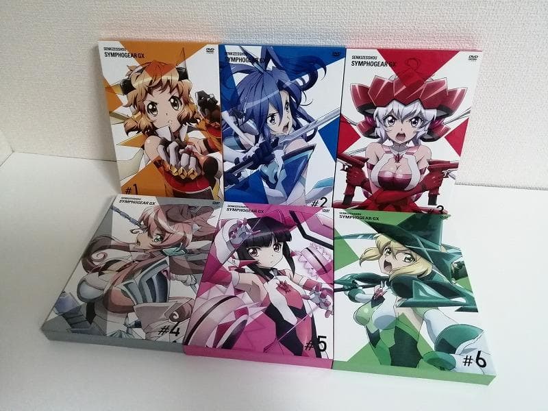 戦姫絶唱シンフォギアGX　初回限定版　DVD　全6巻セット Amazon.co.jp | 戦姫絶唱シンフォギア (初回限定版) 全6巻セット