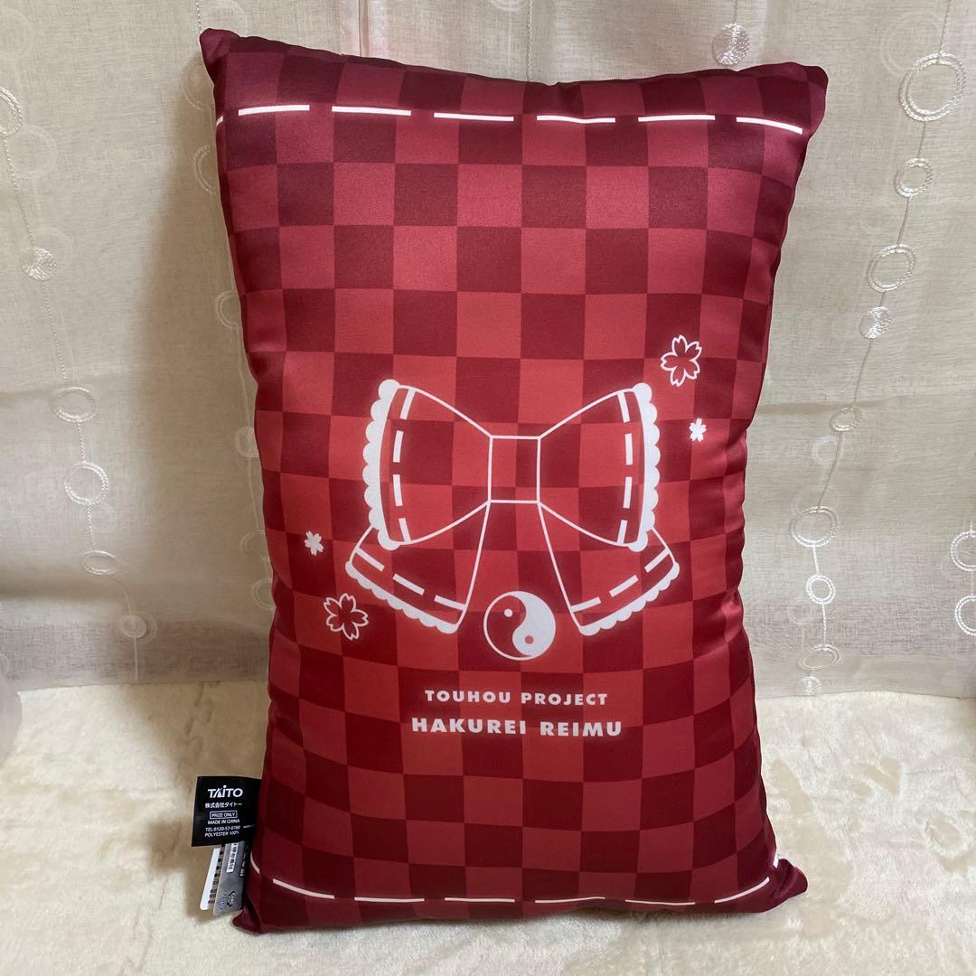 新品】東方Project 描き下ろし ビジュアルアートクッション 博麗霊夢