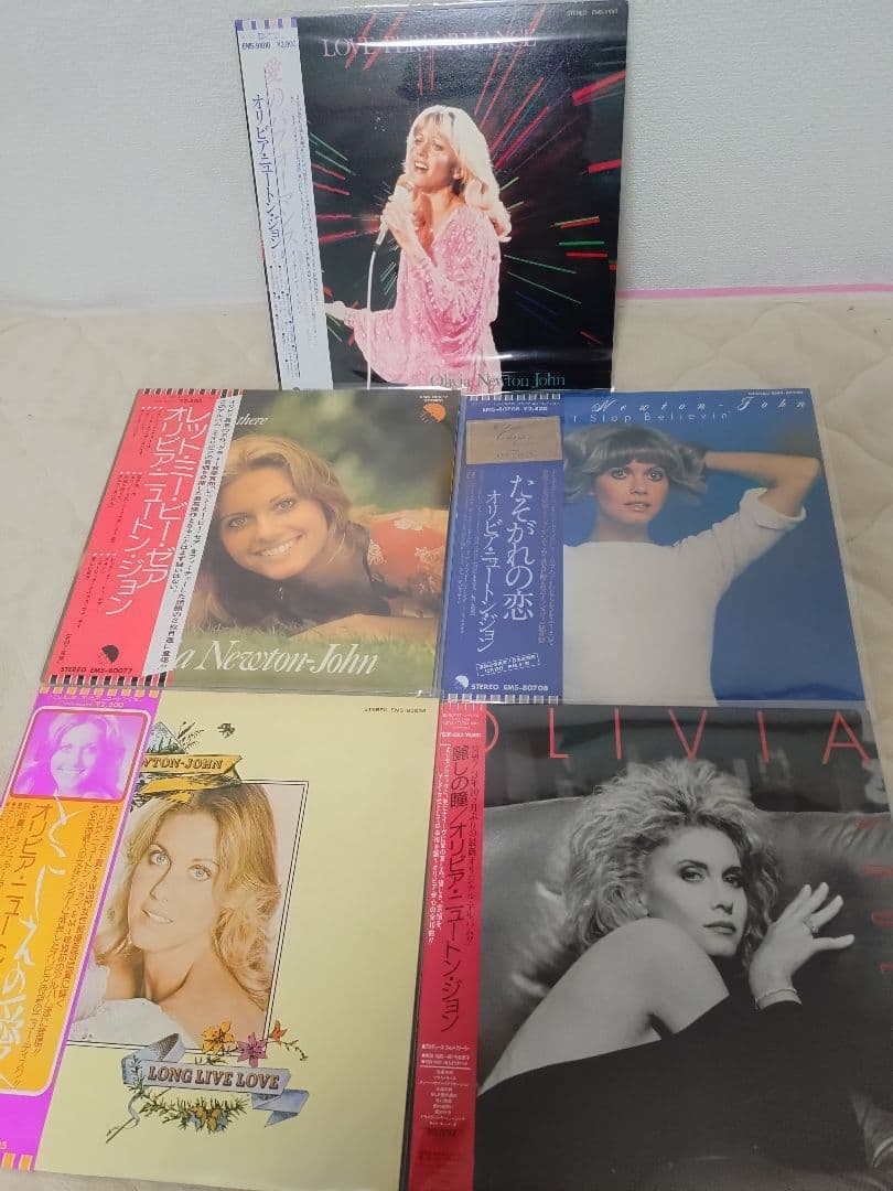 LPレコード オリビア・ニュートン・ジョン 5枚セット - メルカリ