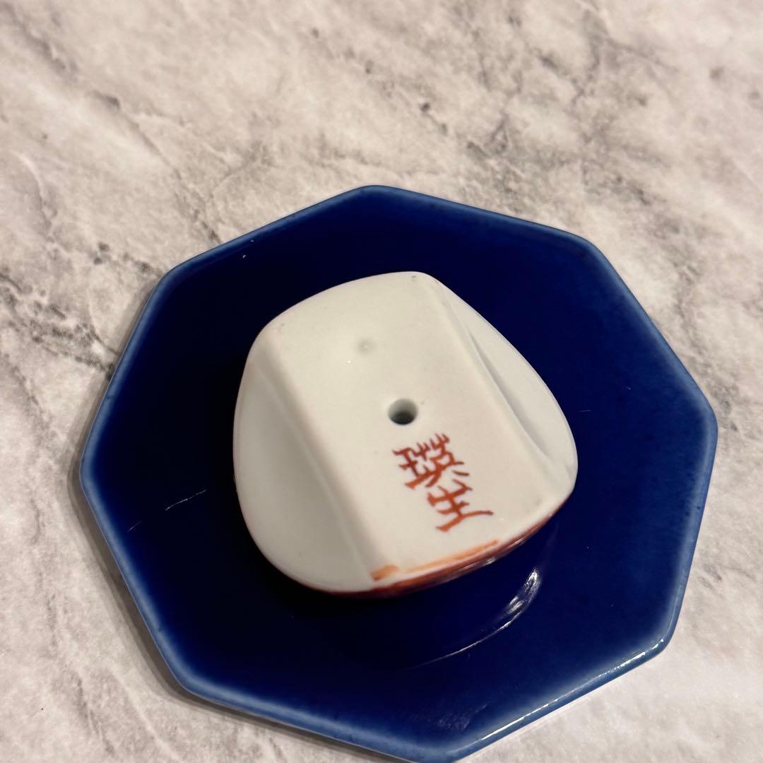 最終値下げ！九谷焼香炉(お香立て)台座セット - メルカリ