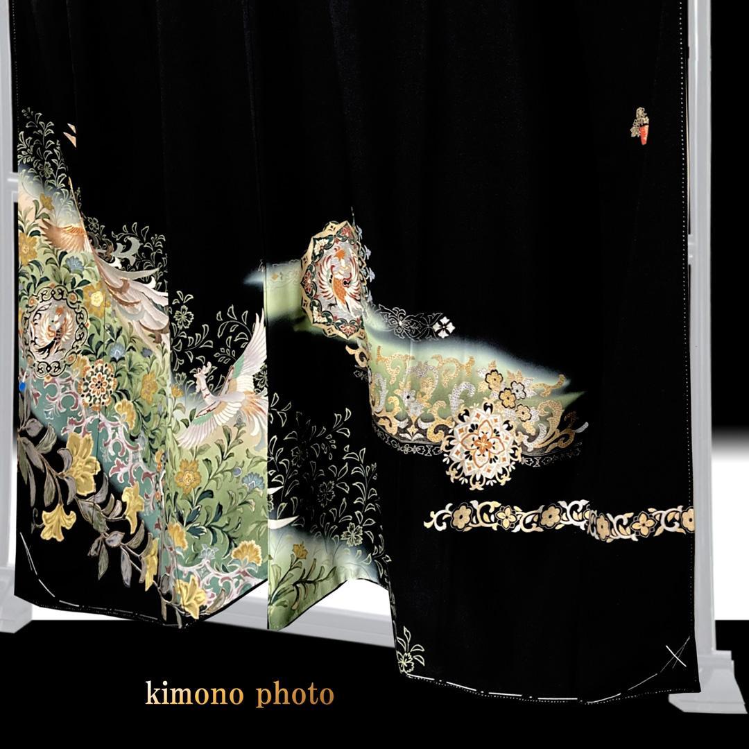 正絹【新品、未使用】6点フルセット【トールサイズ】極上逸品手描き