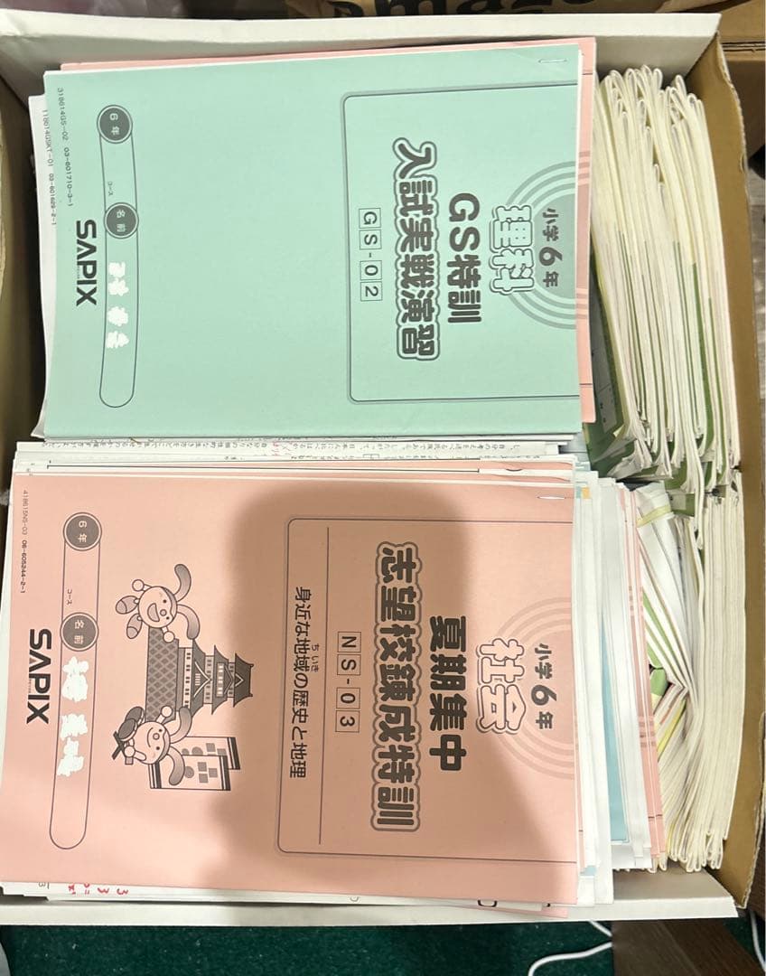 Spring Daily Summer SapiX 6年 算数 1年分