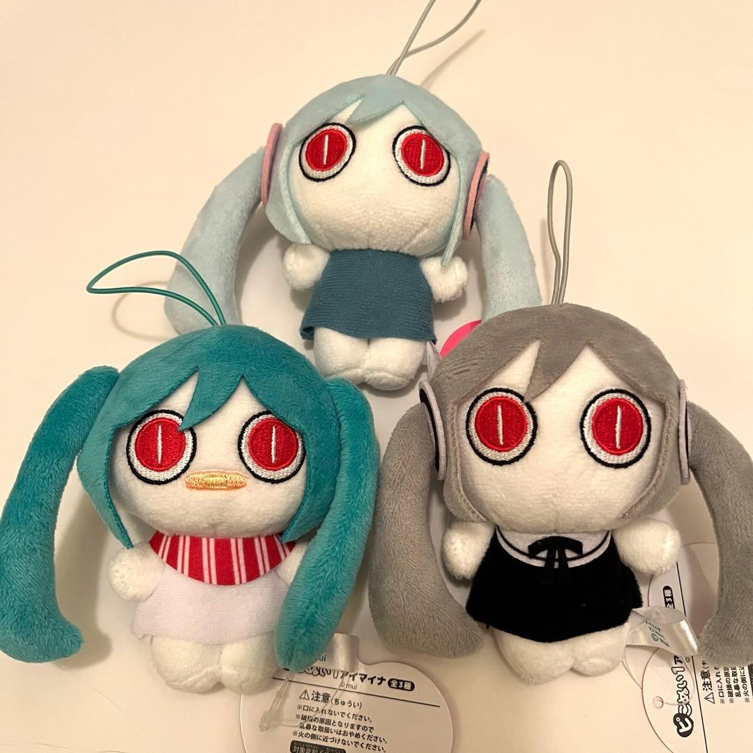 アイマイナ ピこぬい マスコット ぬいぐるみ 3種セット ピノキオピー