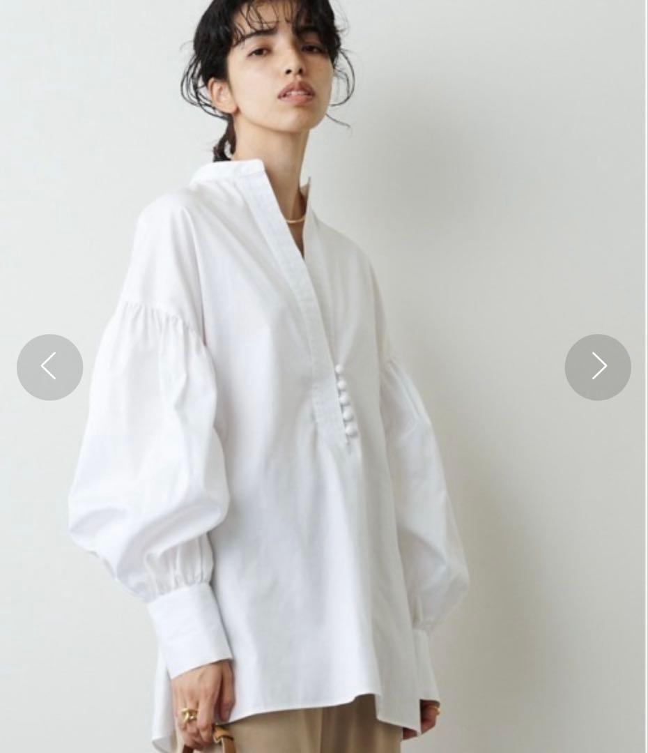 LANI様 美品 ウィムガゼット オックス袖ボリュームブラウス