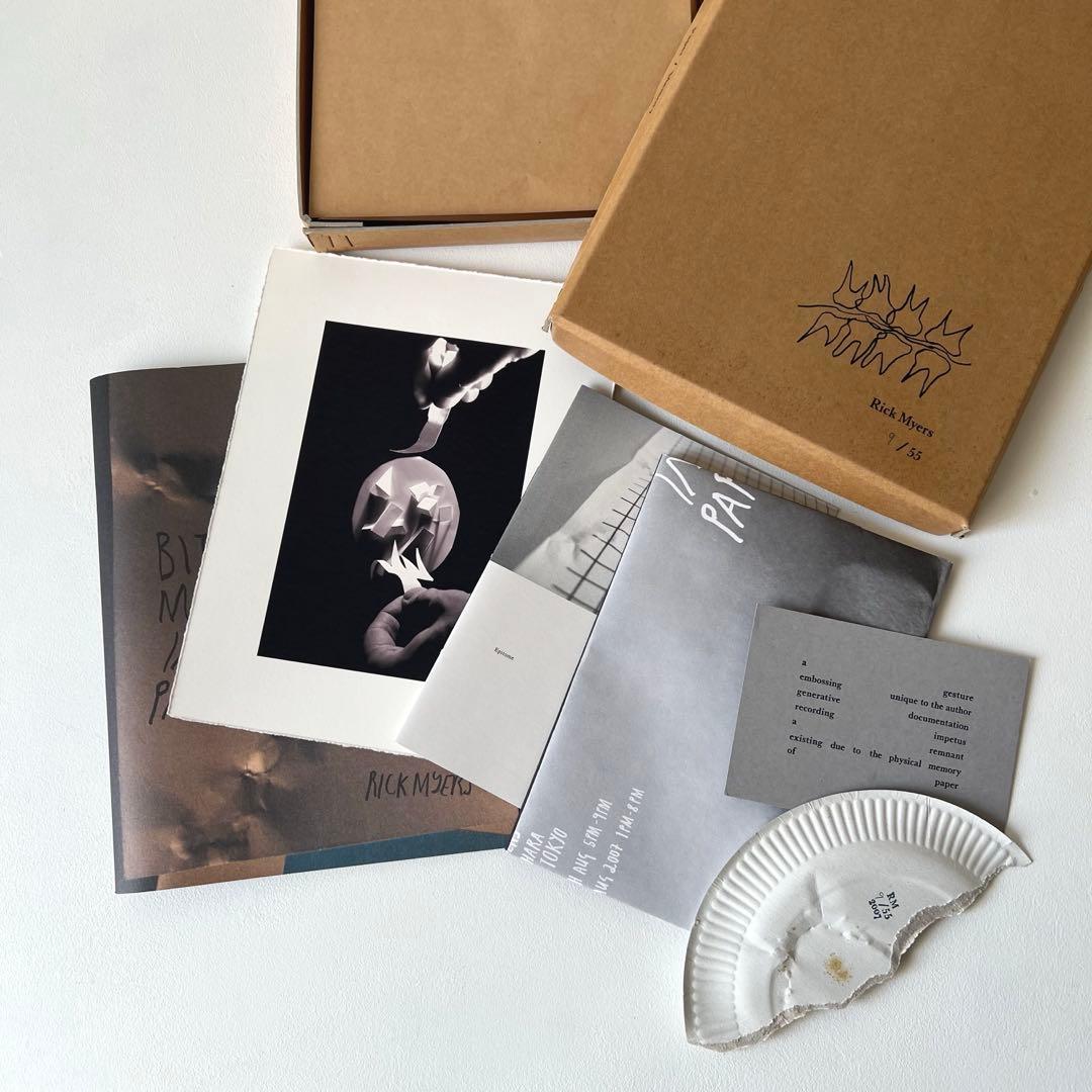 【希少本・限定55部】Rick Myers Paper/Memory