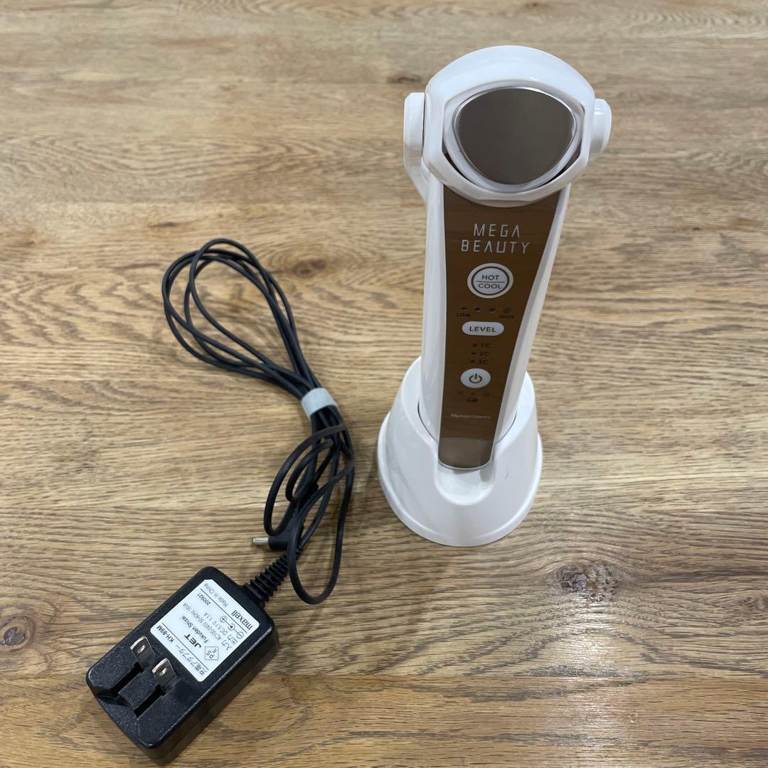 MEGA BEAUTY 美顔器 温熱機能付き メガビューティ ナリス 美顔器 家庭用 メーカー1年保証☆ : ウェブ