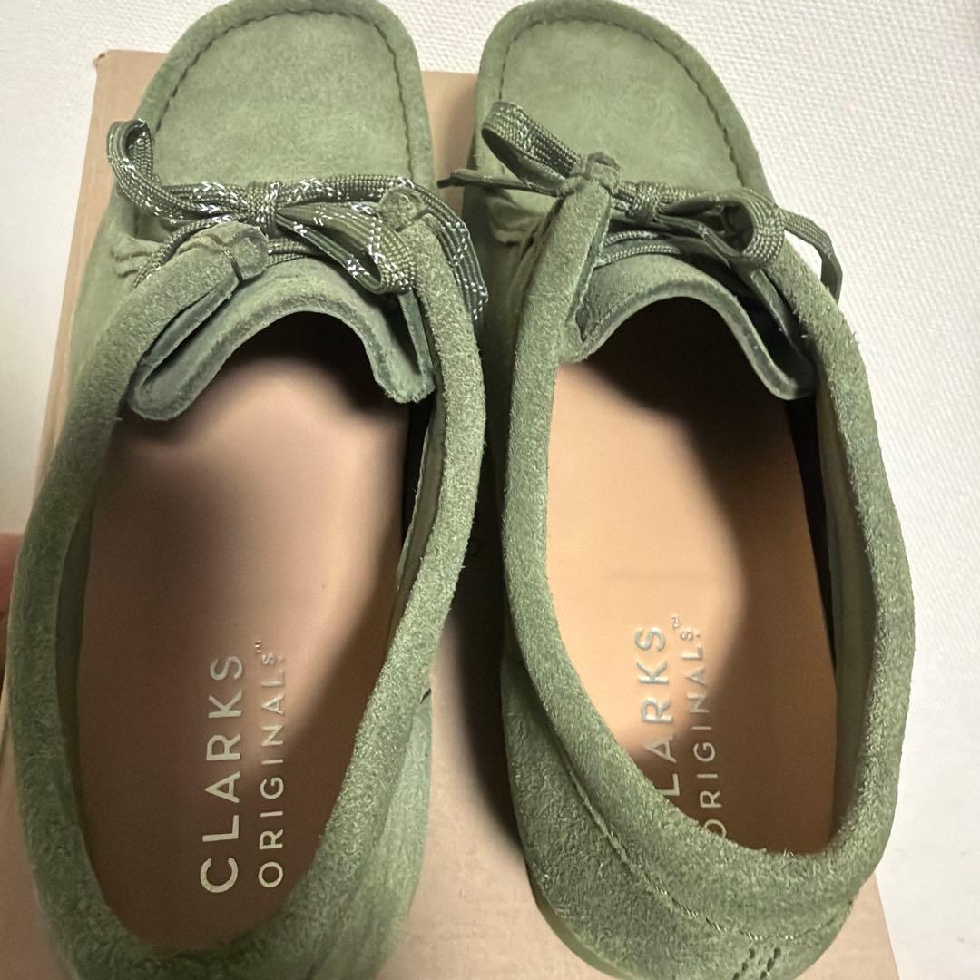 クラークス ワラビー GTX LodenGreen US7.5 25cm 極美品 - メルカリ