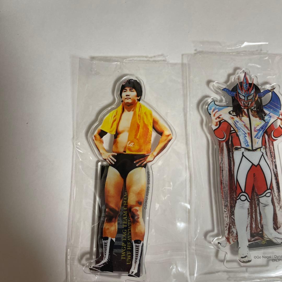 新日本プロレス50周年くじ レジェンドアクリルスタンド 8種セット 新品