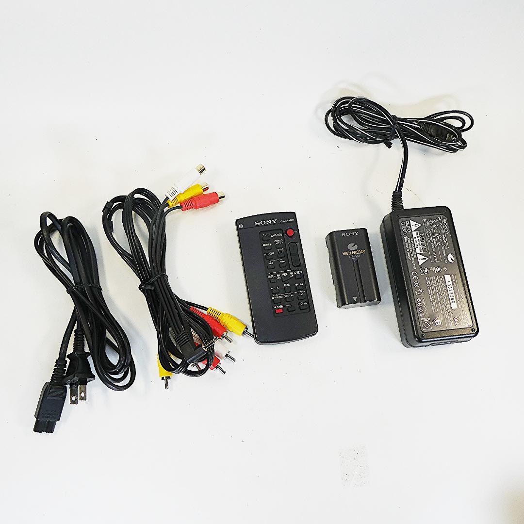 ソニーDCR-TRV900動作良好 MiniDVビデオカメラDVDダビングに最適