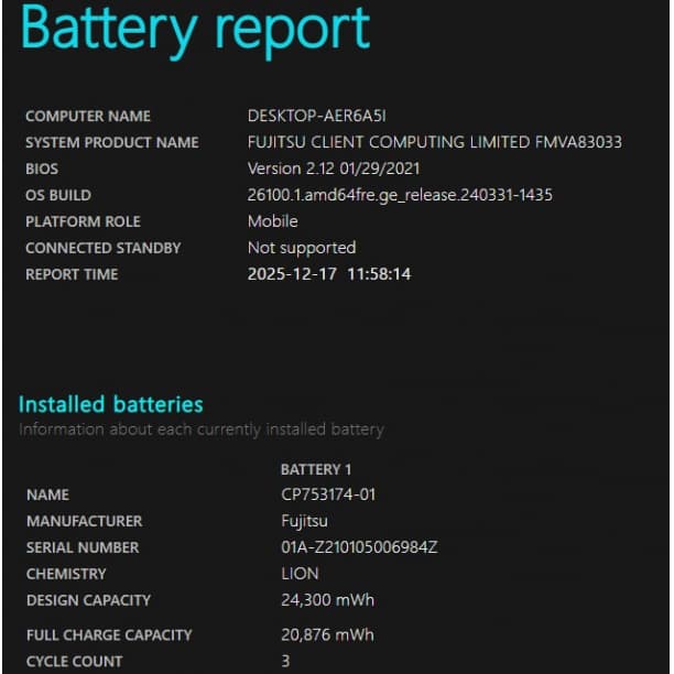 第10世代 i5 バッテリー◎ 15 富士通 8GB SSD256GB オフィス - メルカリ