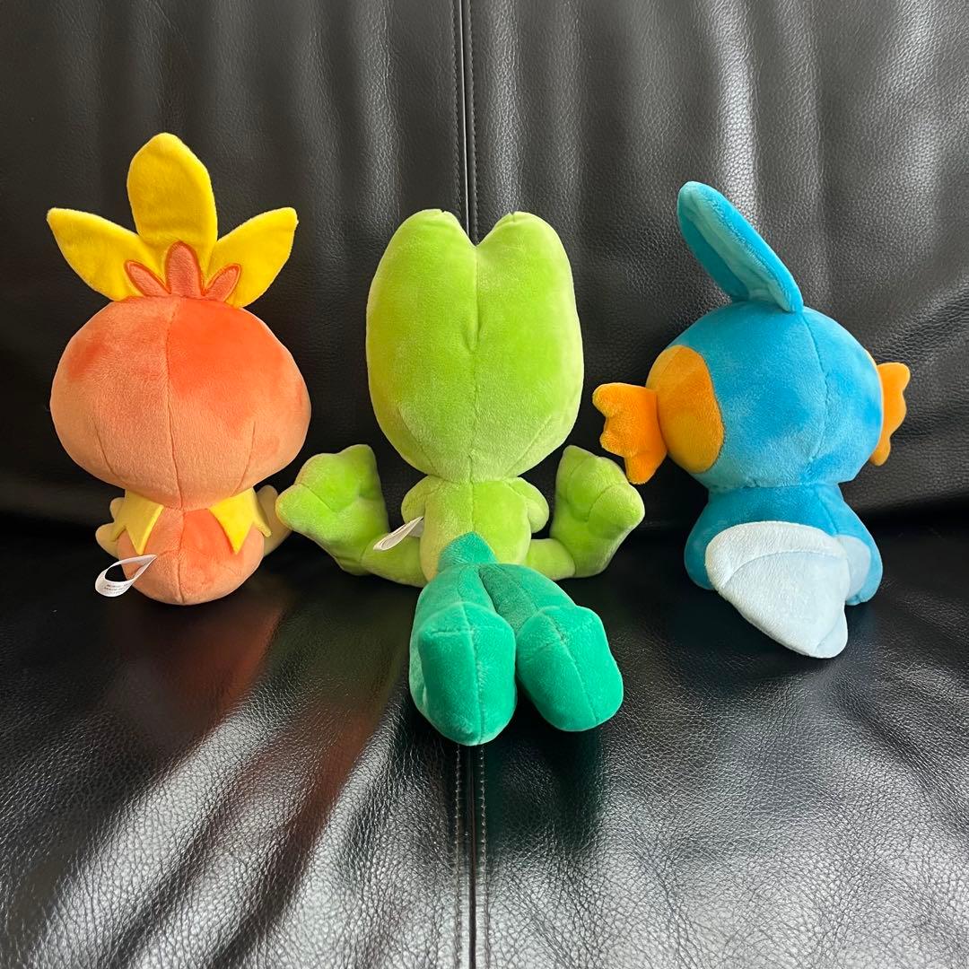 キモリ アチャモ ミズゴロウ ドール ぬいぐるみ - メルカリ