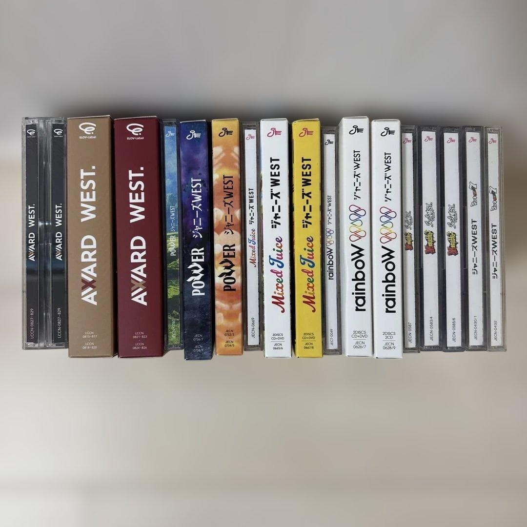 WEST アルバムまとめ売り17枚 - メルカリ