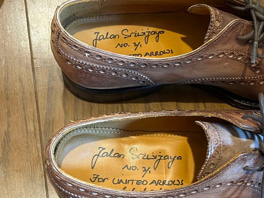 極美品】ジャランスリワウァヤ 98934 セミブローグ サイズ40 - メルカリ