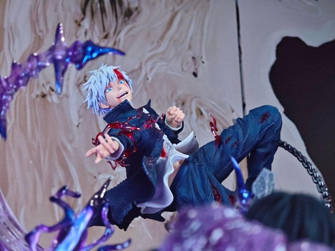 呪術廻戦 五条悟 伏黒甚爾 茈 ガレージキット フィギュア 1/6スケール