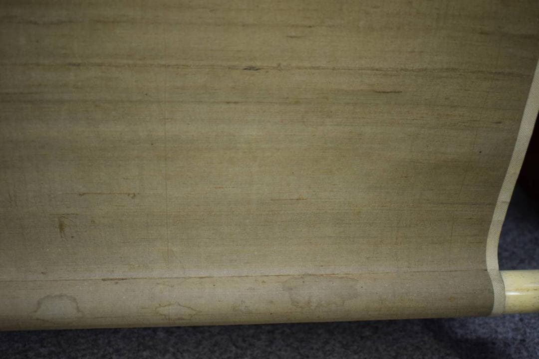 真作/内藤鳴雪/人物画賛/桐極箱付/布袋屋掛軸HG-206