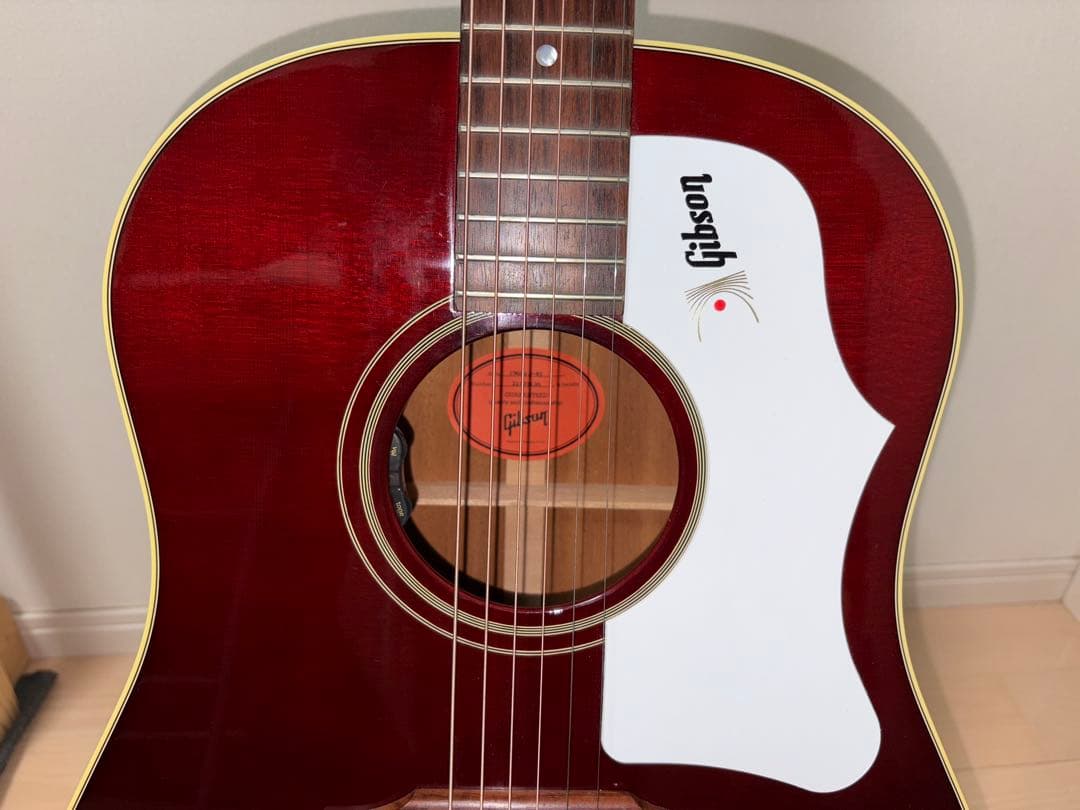 Gibson J-45 Original AJ Wine Red エレアコ改造 - メルカリ