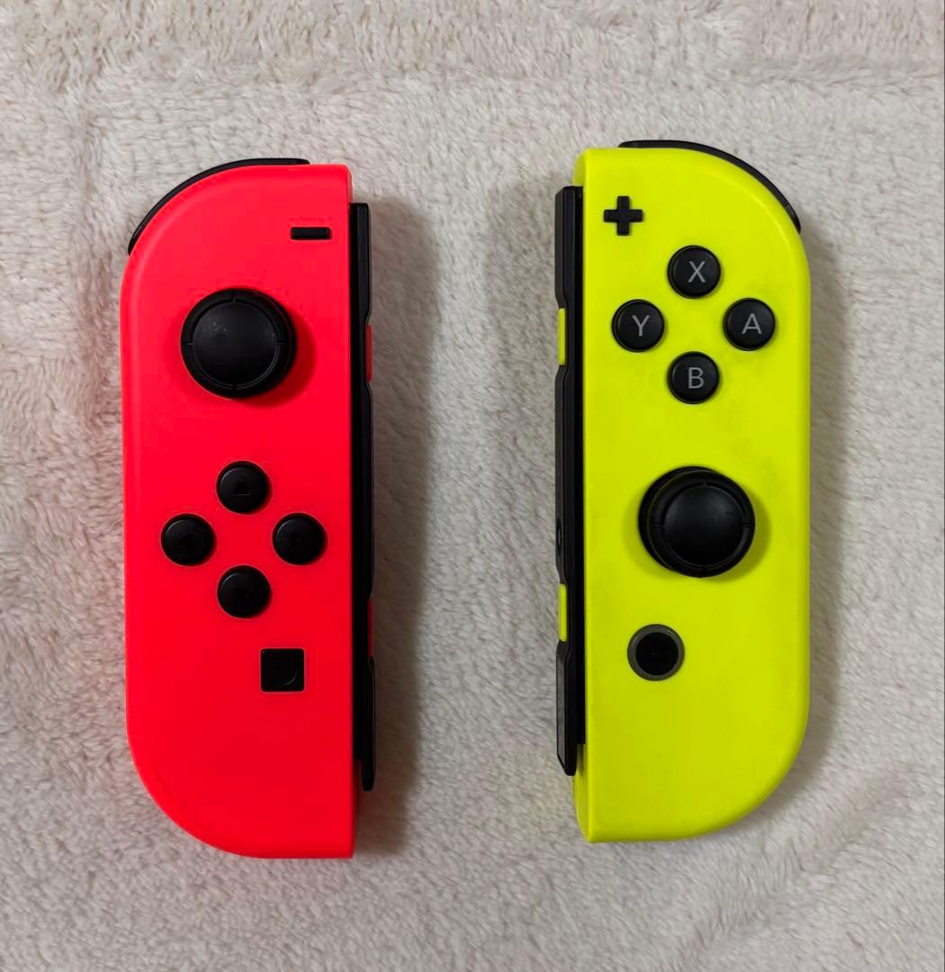 Nintendo Switch 本体 赤/黄 Joy-Con付き - メルカリ