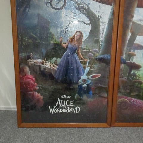 ディズニー映画アリスインワンダーランド パズル3部作 完成品 - メルカリ
