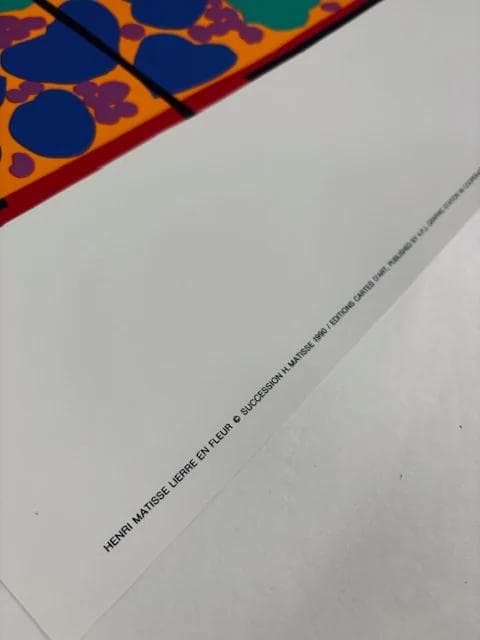 額装品/つたの花/アンリ マティス/ポスター/アート/インテリア - メルカリ