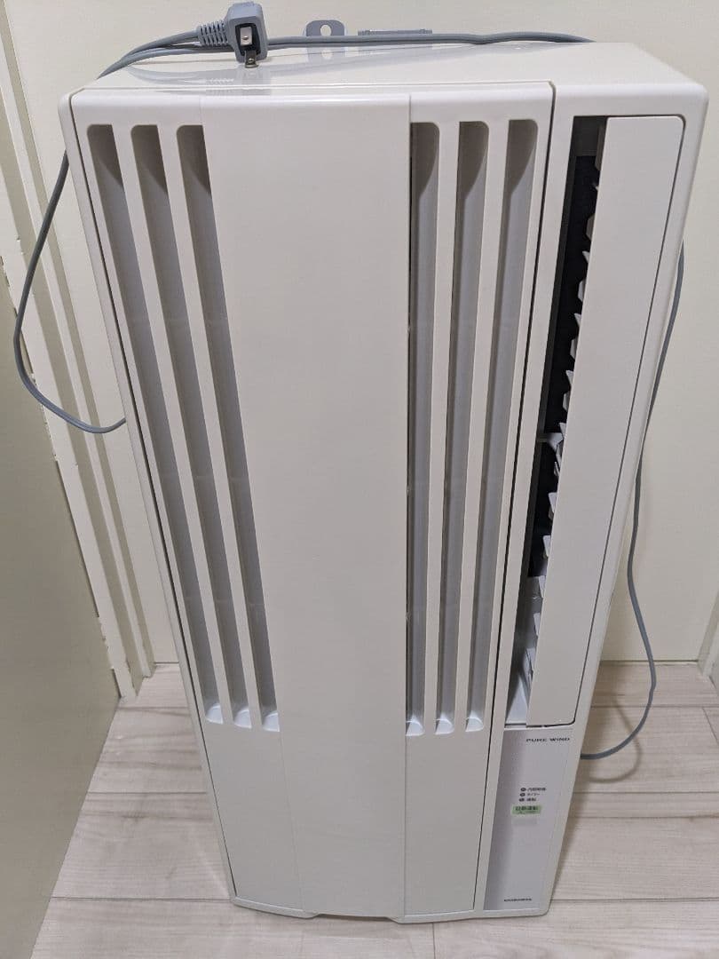 コロナ ウインドエアコン （冷房専用 ）リモコン付 CW-1618　送料込み Amazon | コロナ ウインドエアコン (冷房専用タイプ) 液晶リモコン付