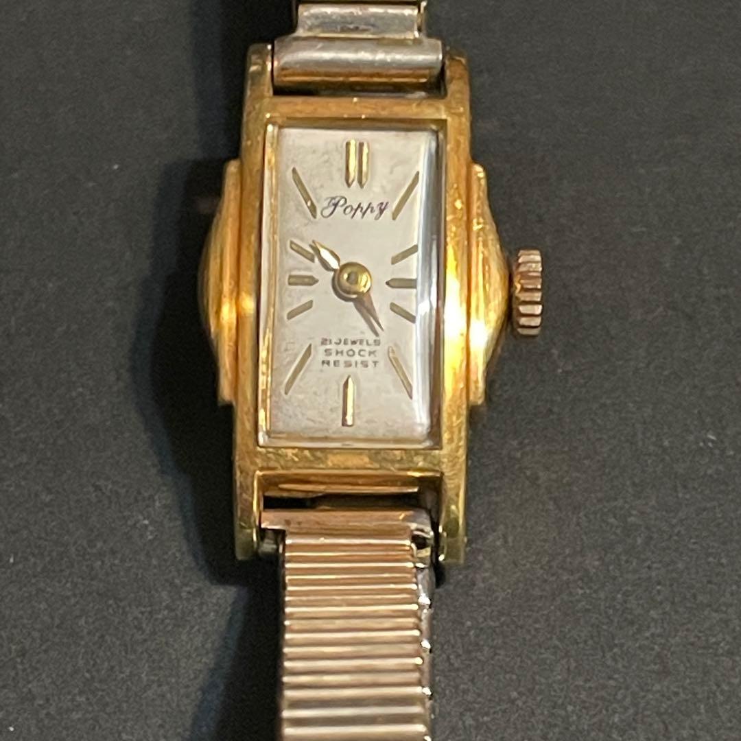 CITIZEN POPPY】k18 ヴィンテージ腕時計 稼働品 - メルカリ