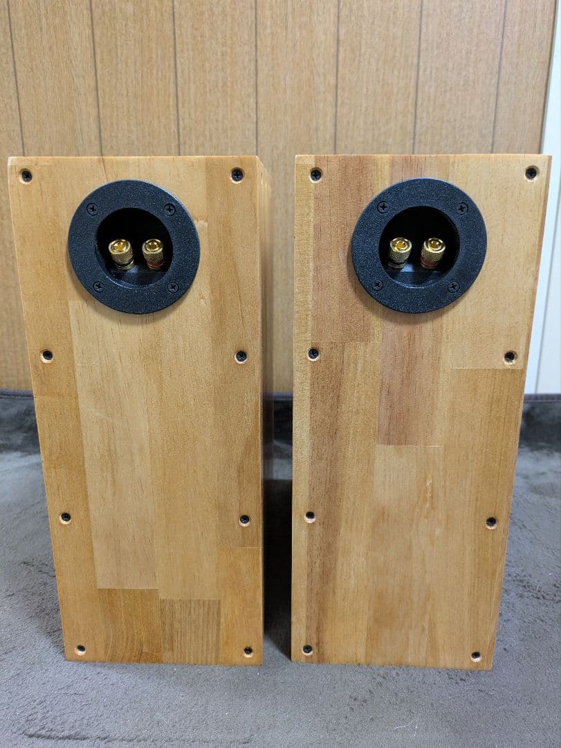 マツモト工芸さん FOSTEX FE126NV2 搭載バックロードスピーカー自作