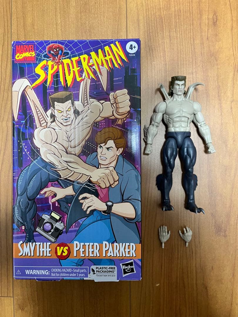 ハズブロ マーベルレジェンド スパイダーマン アニメ VHSパッケージ