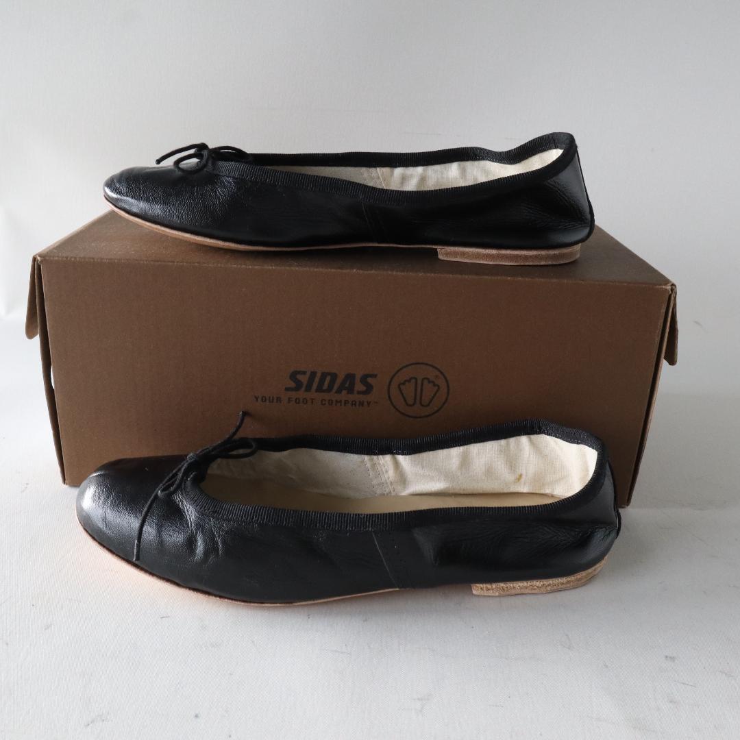 未使用品　ポルセリ　バレエシューズ 37 23〜23.5cm ブラック