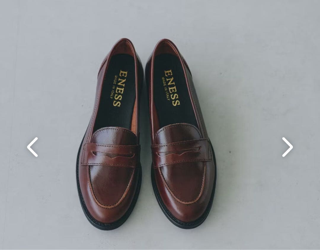 【Chihirotti❤︎】ENESS ブラウンローファー eness（エネス） ローファー 「ENESS/エネス」ビットローファー